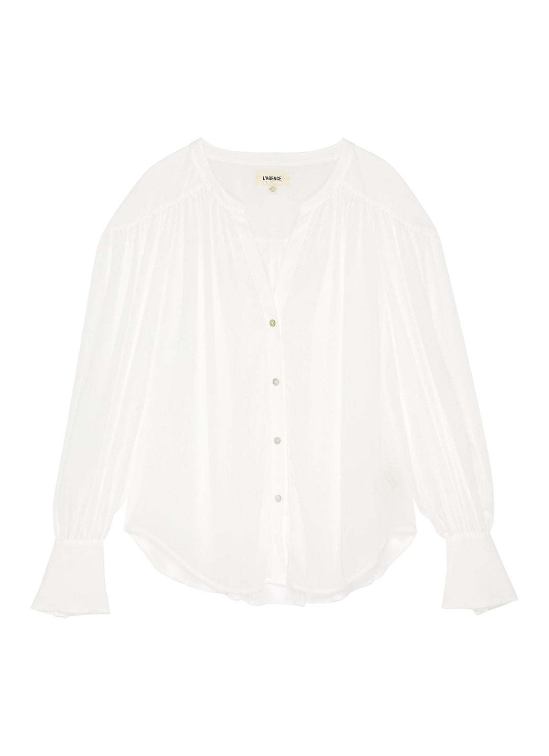 'Farah' v-neck blouse
