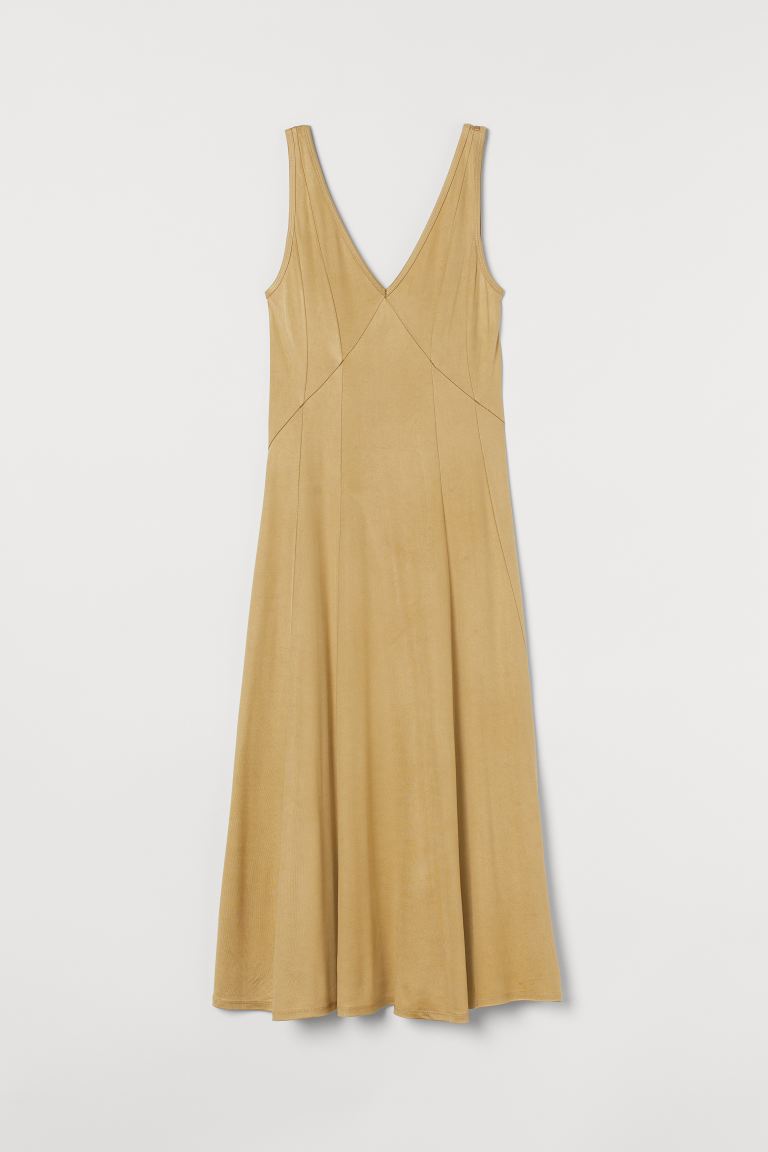 V-neck dress