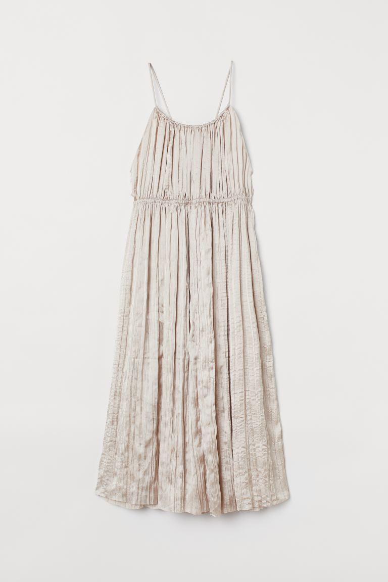 Draped dress
